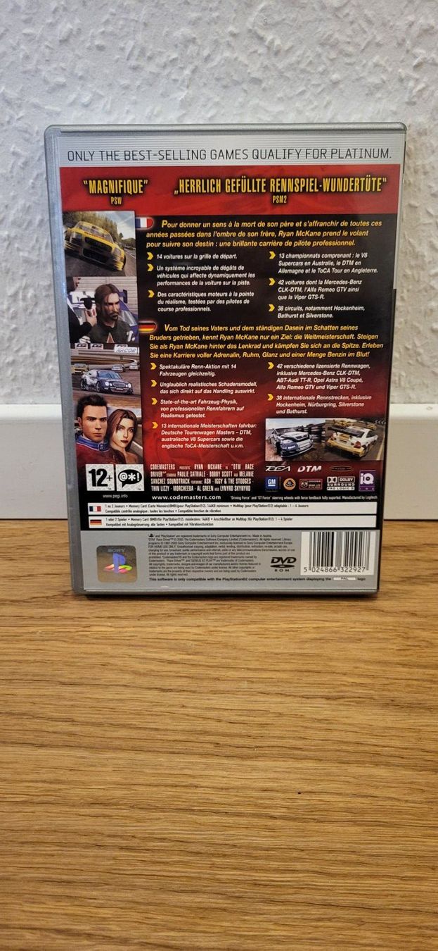 Sony Giochi: PS2 - DTM Race Driver – Usato da Münsingen venduto da Heroism2010 1