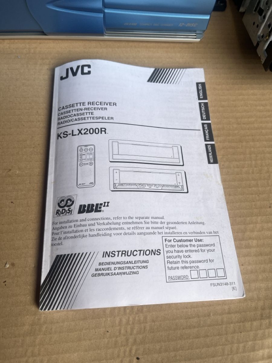 JVC Radio: Autoradio JVC KS-LX200R – Usato da Tann venduto da Mad_less 3
