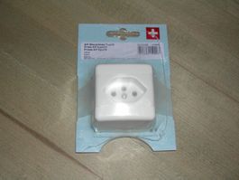 AP-Steckdose Typ 13 in weiss