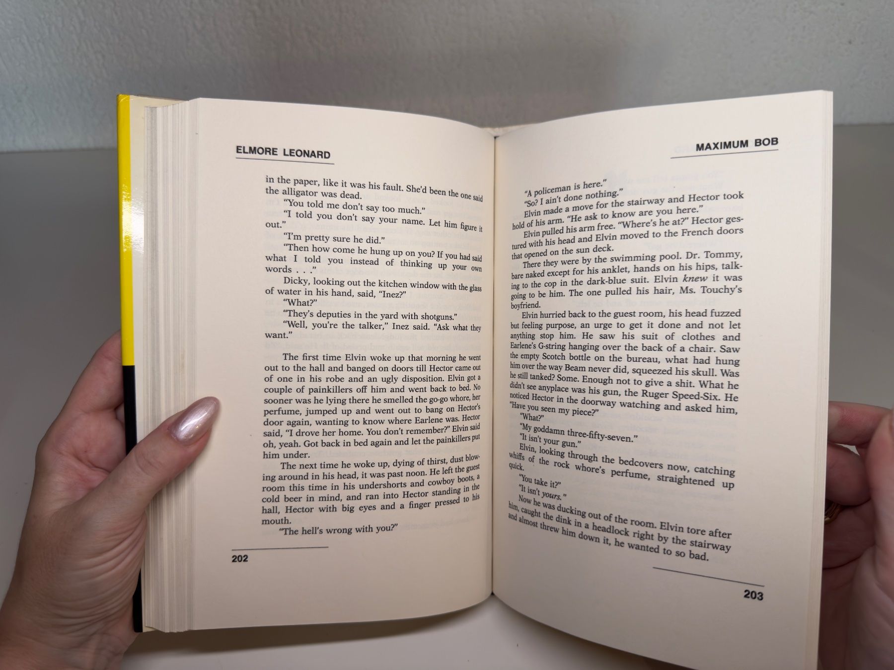 Libri: NOVEL: Elmore Leonard, Maximum Bob – Usato da Grosswangen venduto da English_books 8