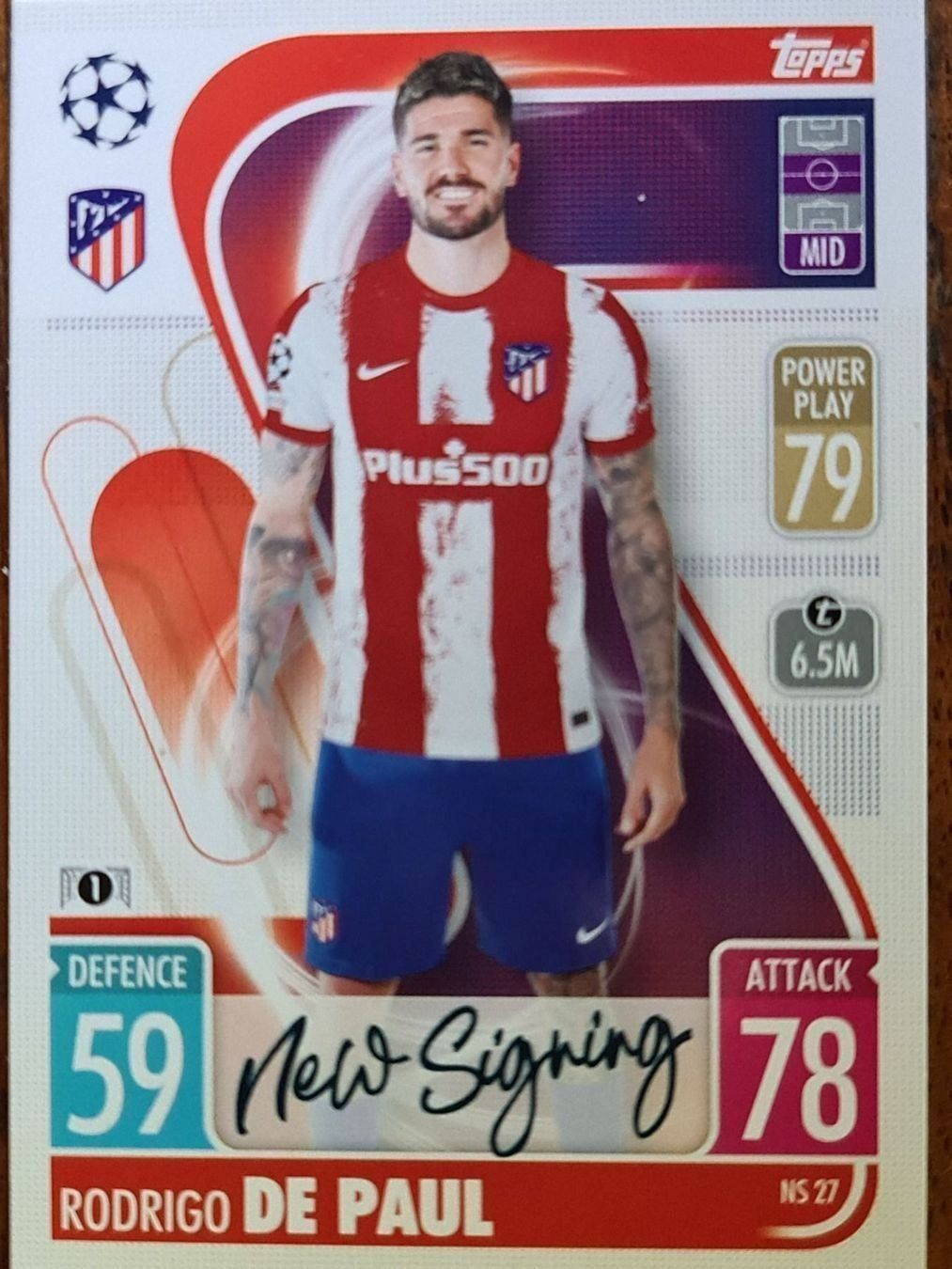 Topps Sammelbilder & Trading cards: Topps Match Attax NS 27 – Gebraucht aus Dintikon von Prime-shop