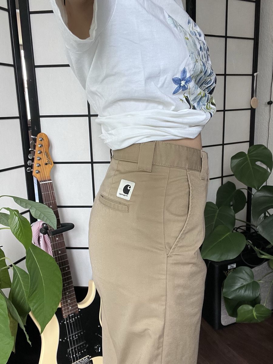 Carhartt Hosen: Pantalon Carhartt beige  – Gebraucht aus Biel/Bienne von Jldiee 2
