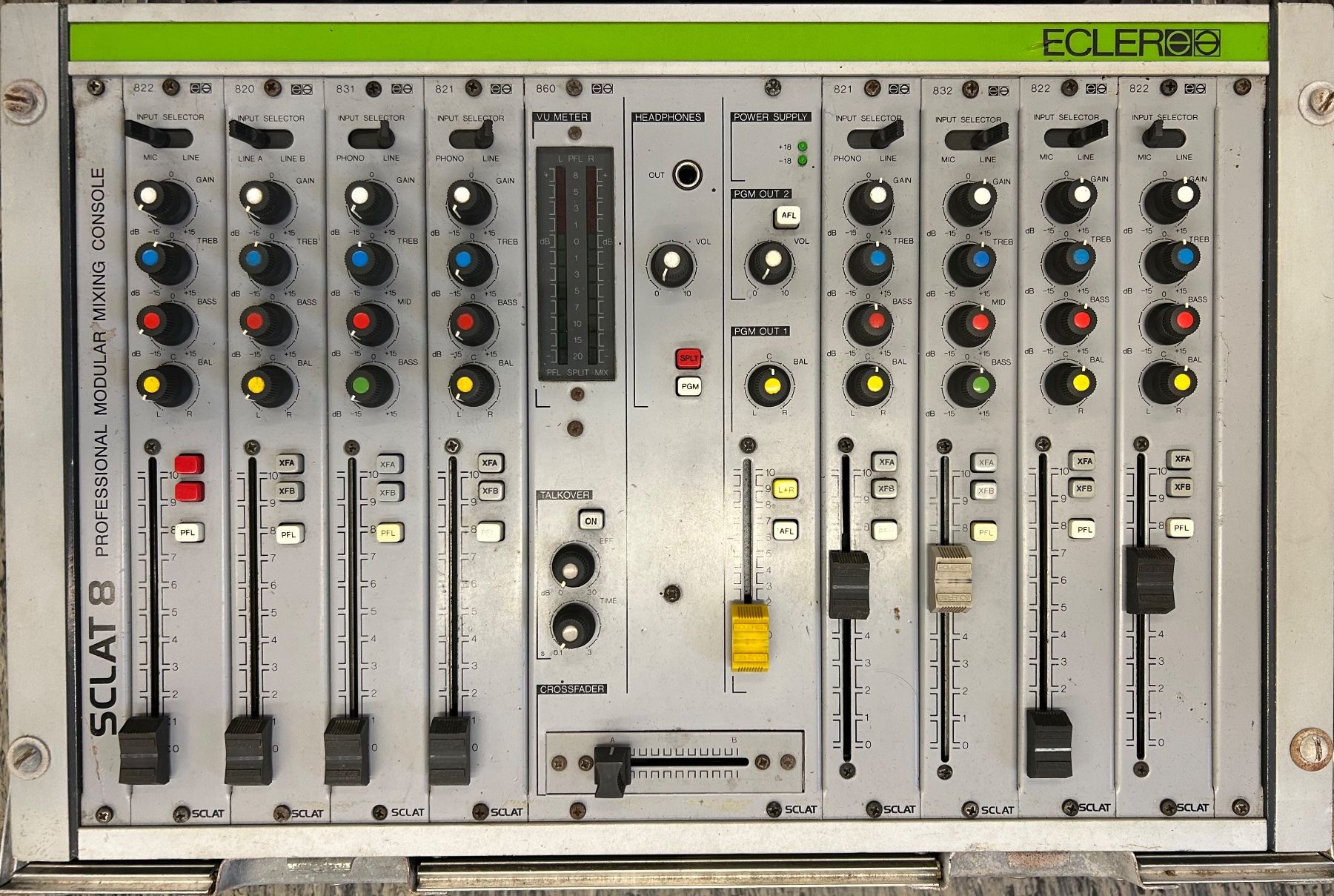 Console di mixaggio: Ecler SCLAT-8 Professional Modular Mixing Console inkl. Case – Usato da Zürich venduto da LuZ_8005 5