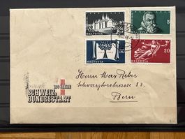 Satzbrief 1949, mit Logo 100 Jahre Schw. Bundesstaat