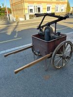 Rarität: Antiker  Wasserspritzenwagen , Gotthard-Bellinzona