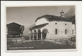 AK 1934 Zermatt Winkelmatten Kapelle