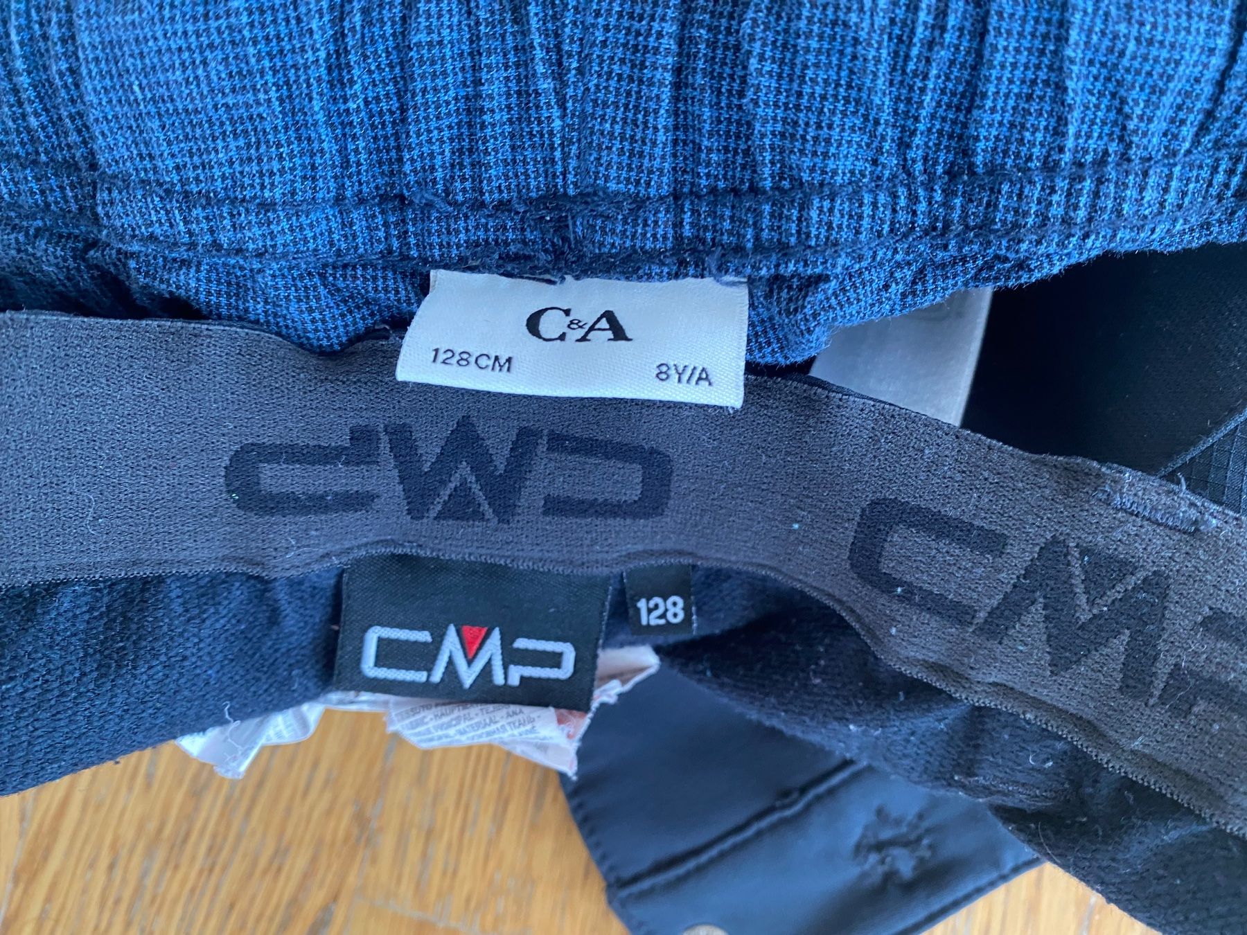 CMP Pantaloni: CMP Wanderhose + C&A Freizeithose Gr128 – Usato da Wädenswil venduto da PeterWaedi 2