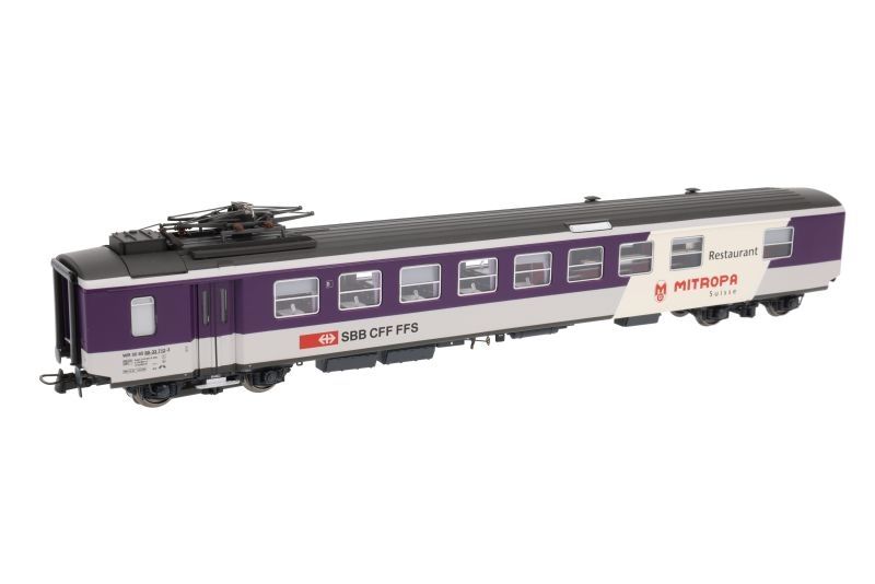 LS Models Modellini di ferrovie: LS Models 47268DC SBB CFF FFS Speisewagen EW I "Mitropa" H0 – Nuovo e nell'imballaggio originale da Bremgarten AG venduto da Sportivo2007 1