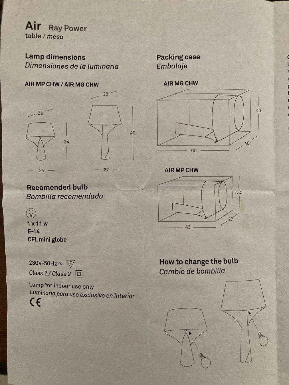 Lampade: Lampe de chevet – Usato da Sion venduto da Artoplano 3