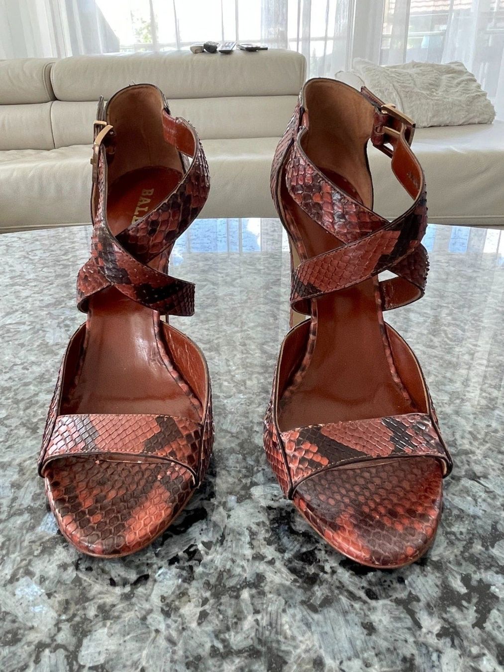 Bally Scarpe da donna: Bally Schlangenleder High Heels Gr 40 – Nuovo e nell'imballaggio originale da Zetzwil venduto da kurt8171 1