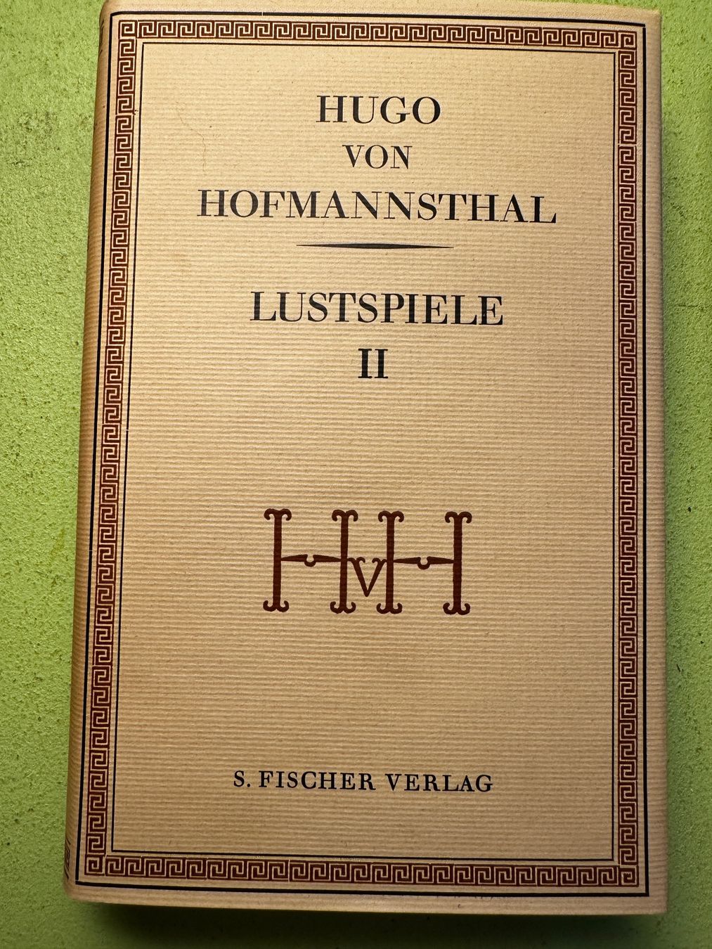 Libri: Hugo von Hofmannsthal: Lustspiele II – Usato da Zürich venduto da allp 2