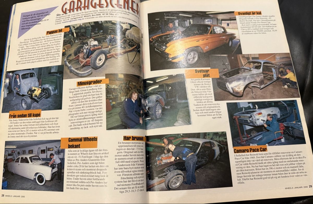 Riviste & Magazine: WHEELS-US Magazin- schwedisch – Usato da hunzenschwil venduto da Oldipark 6