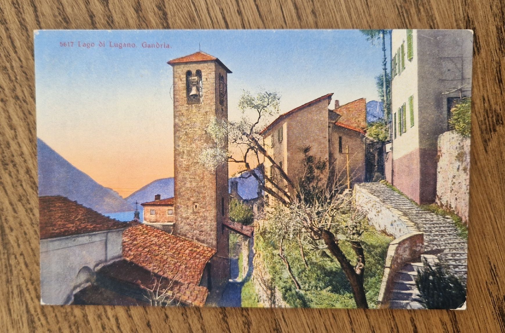 Cartoline postali: Gandria, Photo Paul Bender – Usato da Ebikon venduto da Donar50