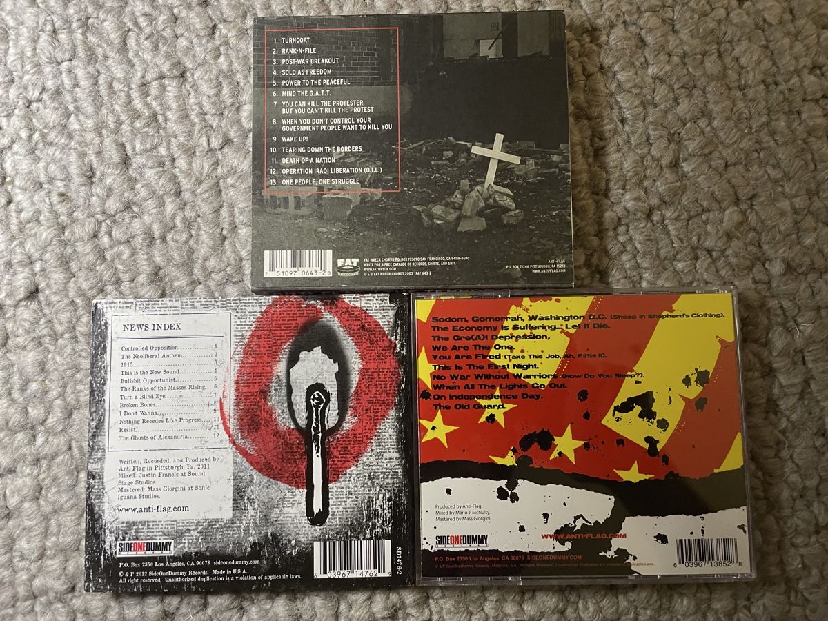CD: 3x Anti-Flag – Usato da Reinach AG venduto da trigger7811 1