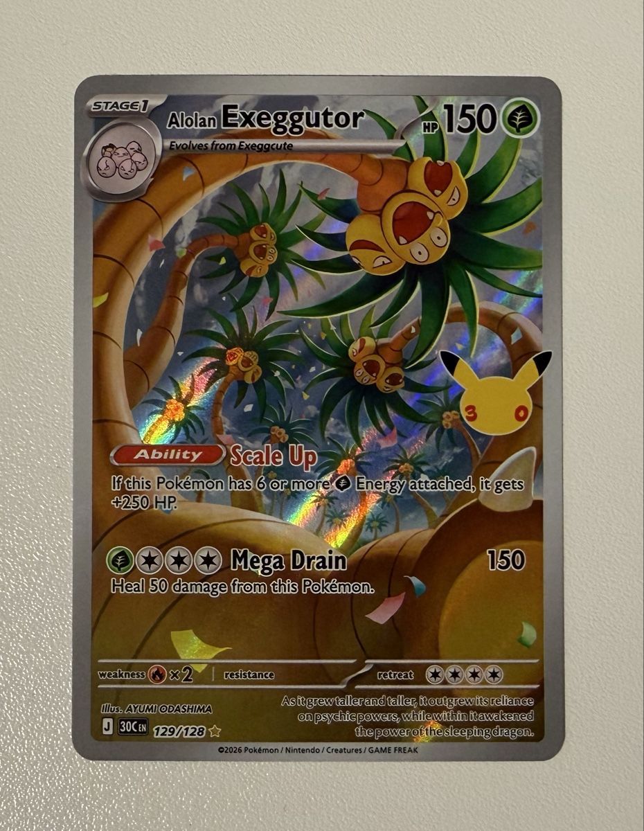 Pokémon Cartes à collectionner: Alolan Exeggutor #129 – Neuf (Voir description) à Au SG par Bego1