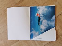 Swissair Werbebroschüre aus 1989