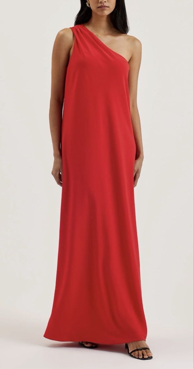 Ted Baker Robes: Ted Baker AISLI One-Shoulder Maxikleid Rot Gr. 1   – Neuf avec emballage d'origine à Zürich par di_archive
