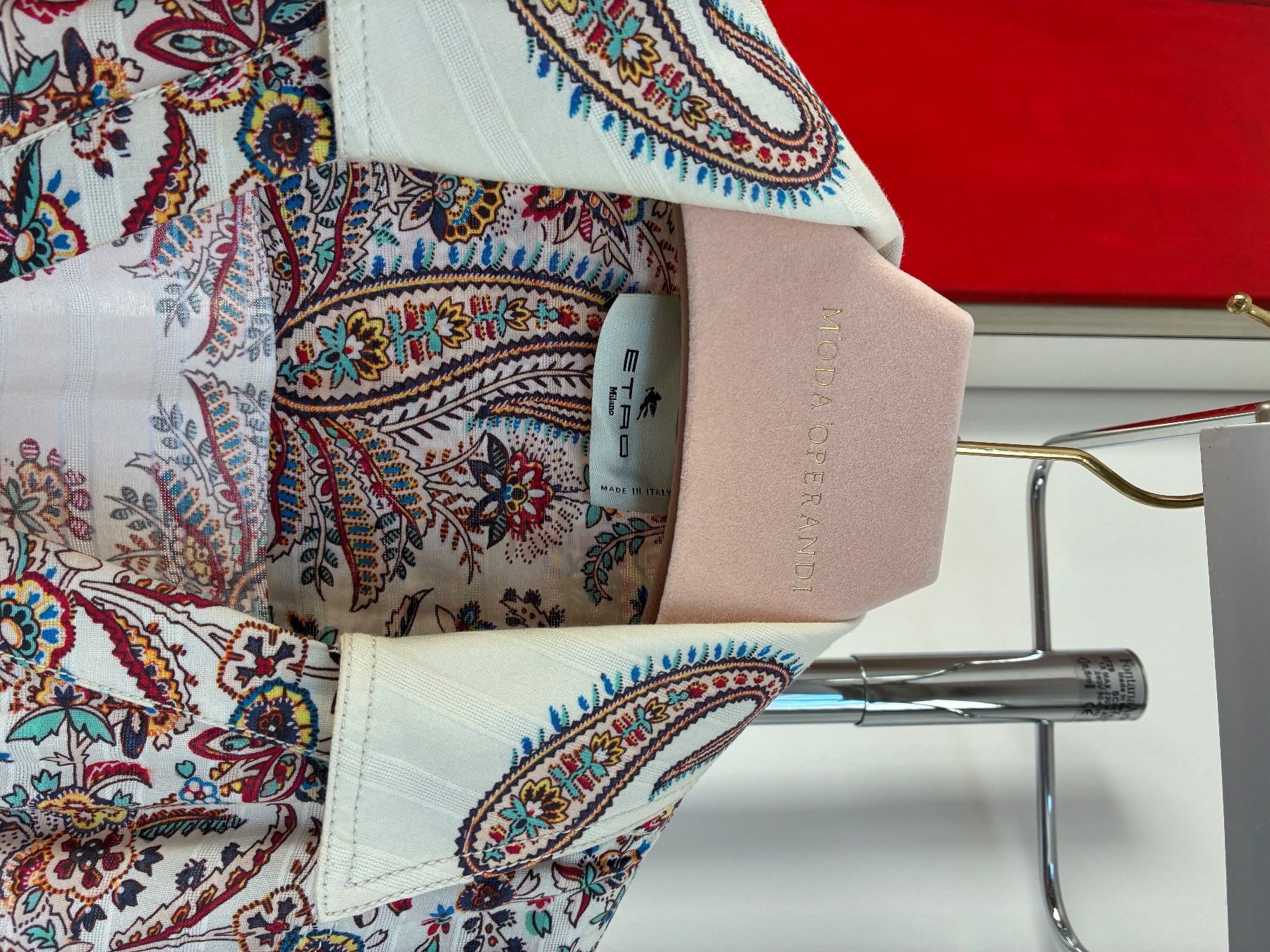 Etro Vestiti: Etro Kleid lang Paisleymuster, Gr. 38 (IT 46) , gebraucht – Usato da Binningen venduto da jul_wkz9 1