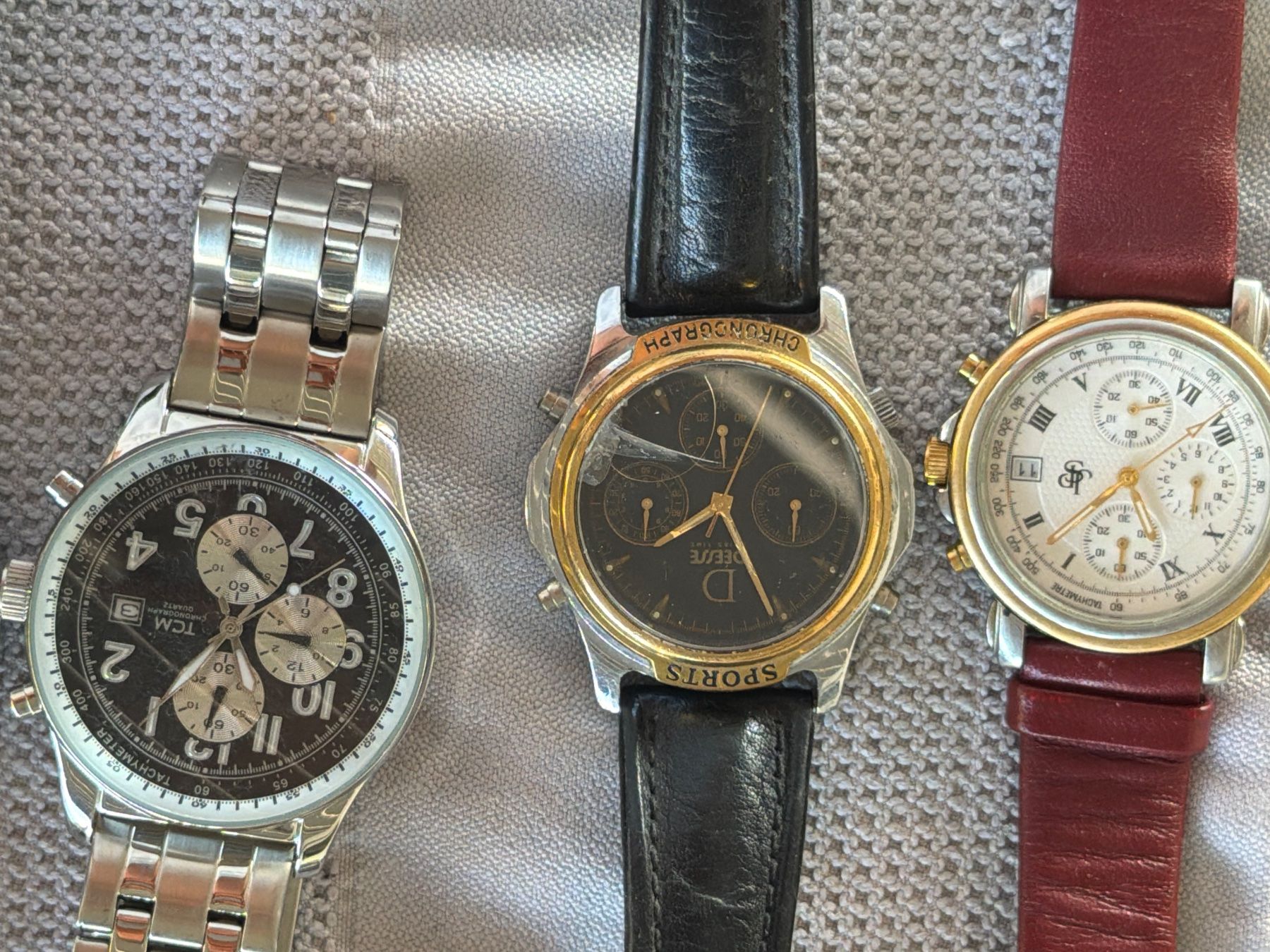 Orologi: Uhren lot chronos – Difettoso da Schlieren venduto da Luxury.Time 1