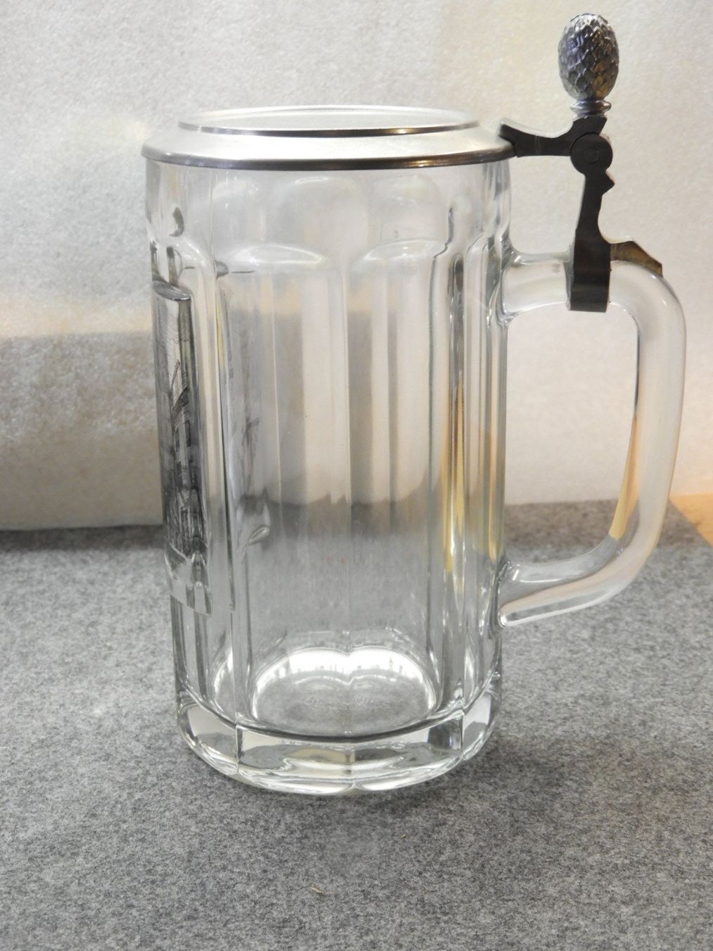 Bicchieri: BIERSEIDEL BASEL, ZINNDECKEL 95% – Nuovo (secondo la descrizione) da Ettingen venduto da 1985printemps 2