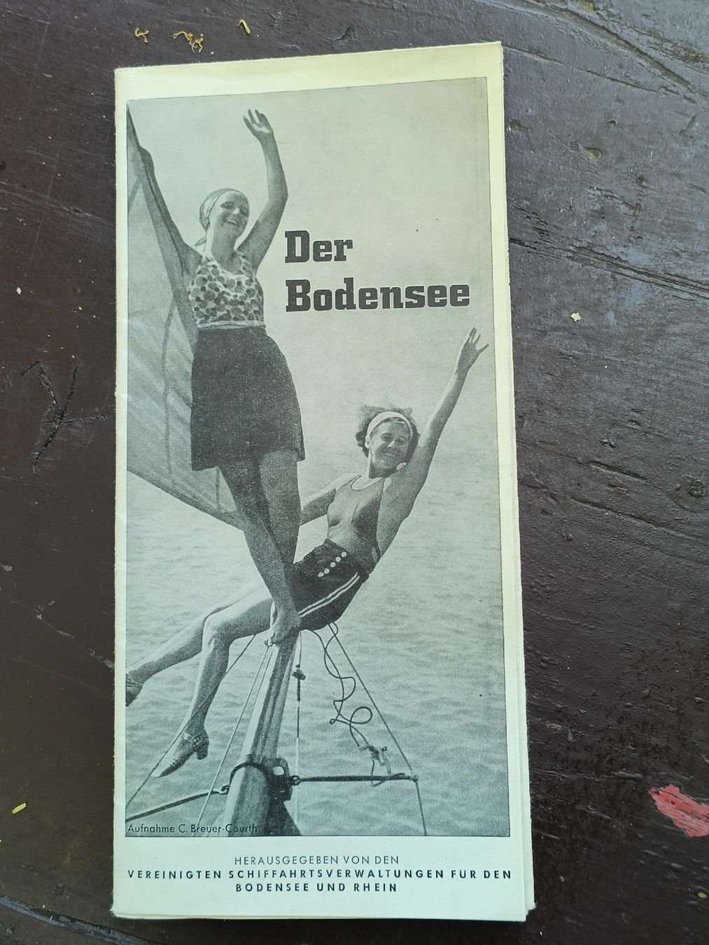 Documenti: Alter Prospekt / Der Bodensee - Ausgabe ca. 1930 – Usato da Brugg AG venduto da Ente015