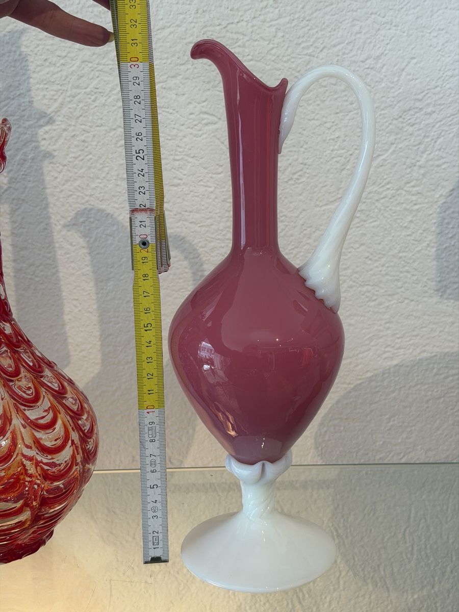 Murano Bicchieri: Vintage Opalglas Vase Murano – Usato da Andermatt venduto da Diadiusdiana 1