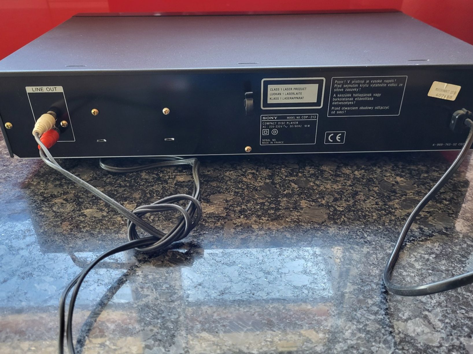 Sony Lettore multimediale & Streamer: Sony CDP 213 – Nuovo (secondo la descrizione) da St.Gallen venduto da Fulvia0 1