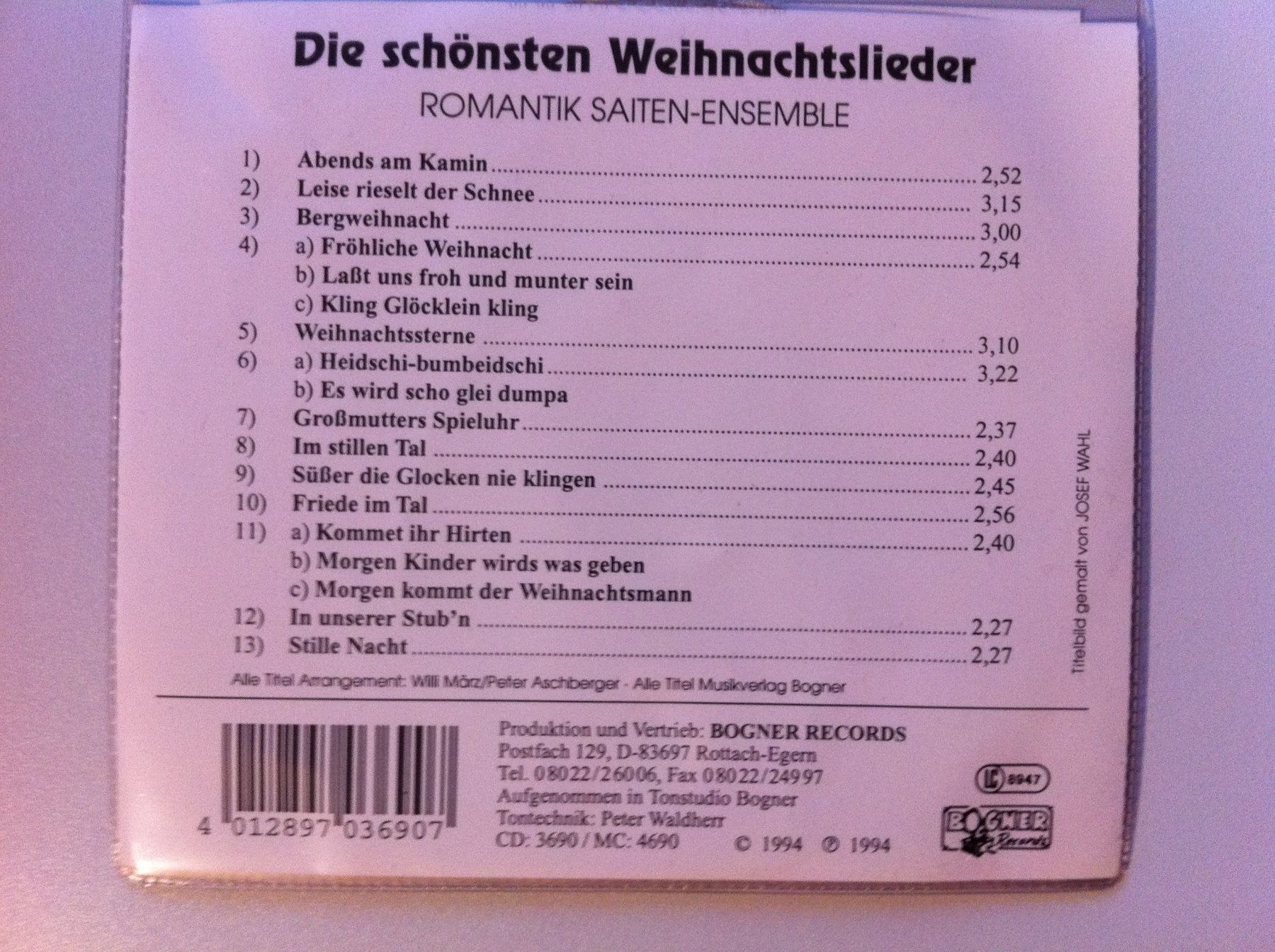 CD: 2 CDs, die schönsten Weihnachtslieder – Usato da Brunnen venduto da Artemis53 1