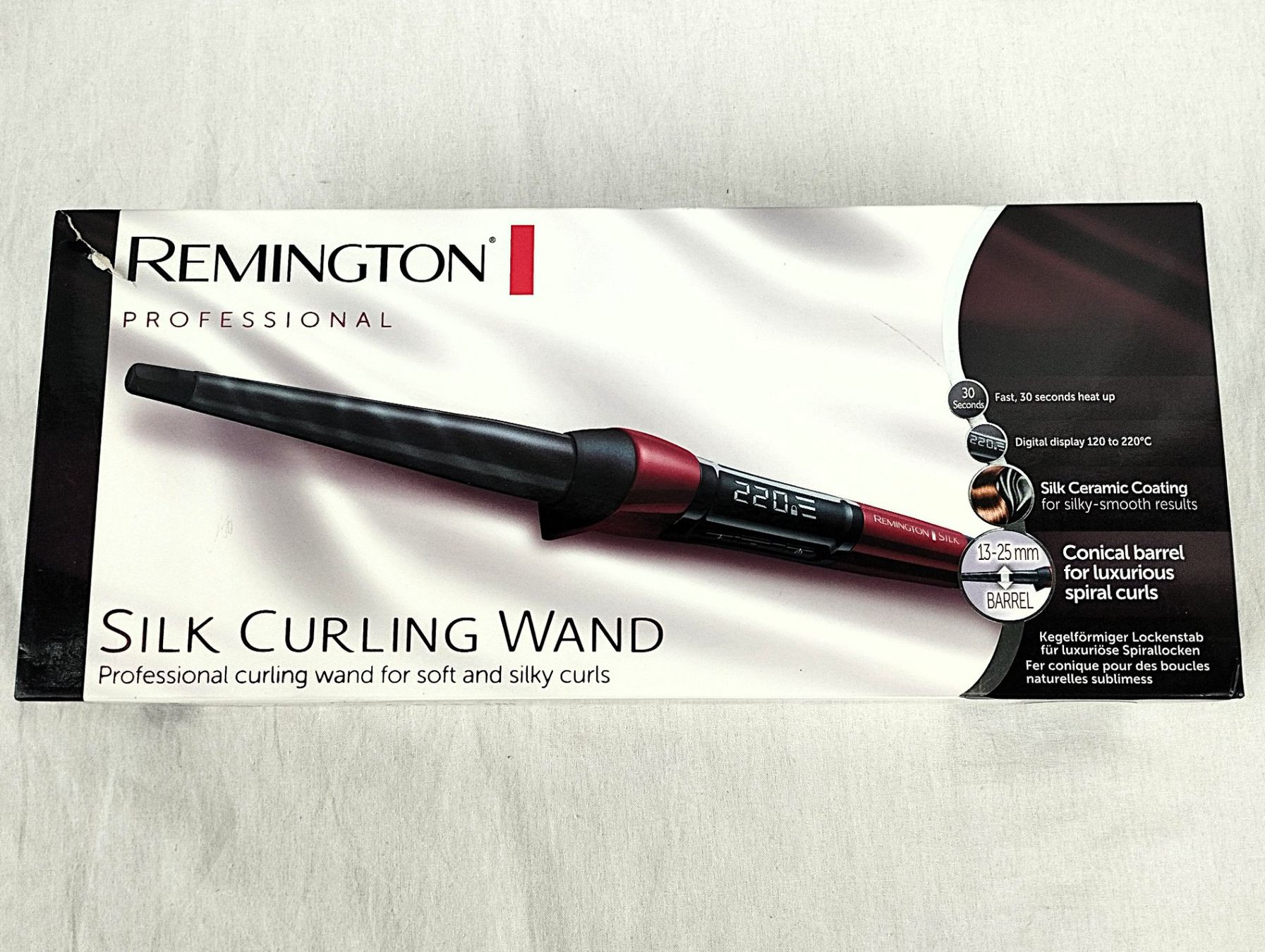 Remington Lockenstäbe & Haarglätter: REMINGTON Professional Lockenstab – Neu (gemäss Beschreibung) aus Schübelbach von Restwert_Schubelbach