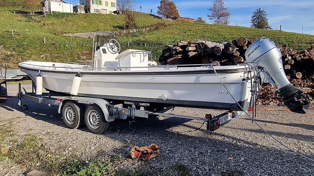 Freizeit Boot Bestyear Fishing 700 (9 Personen prüfungsfrei) (Gebraucht ...