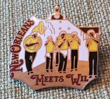 M050 - Pin Musik New Orleans Meet Wil