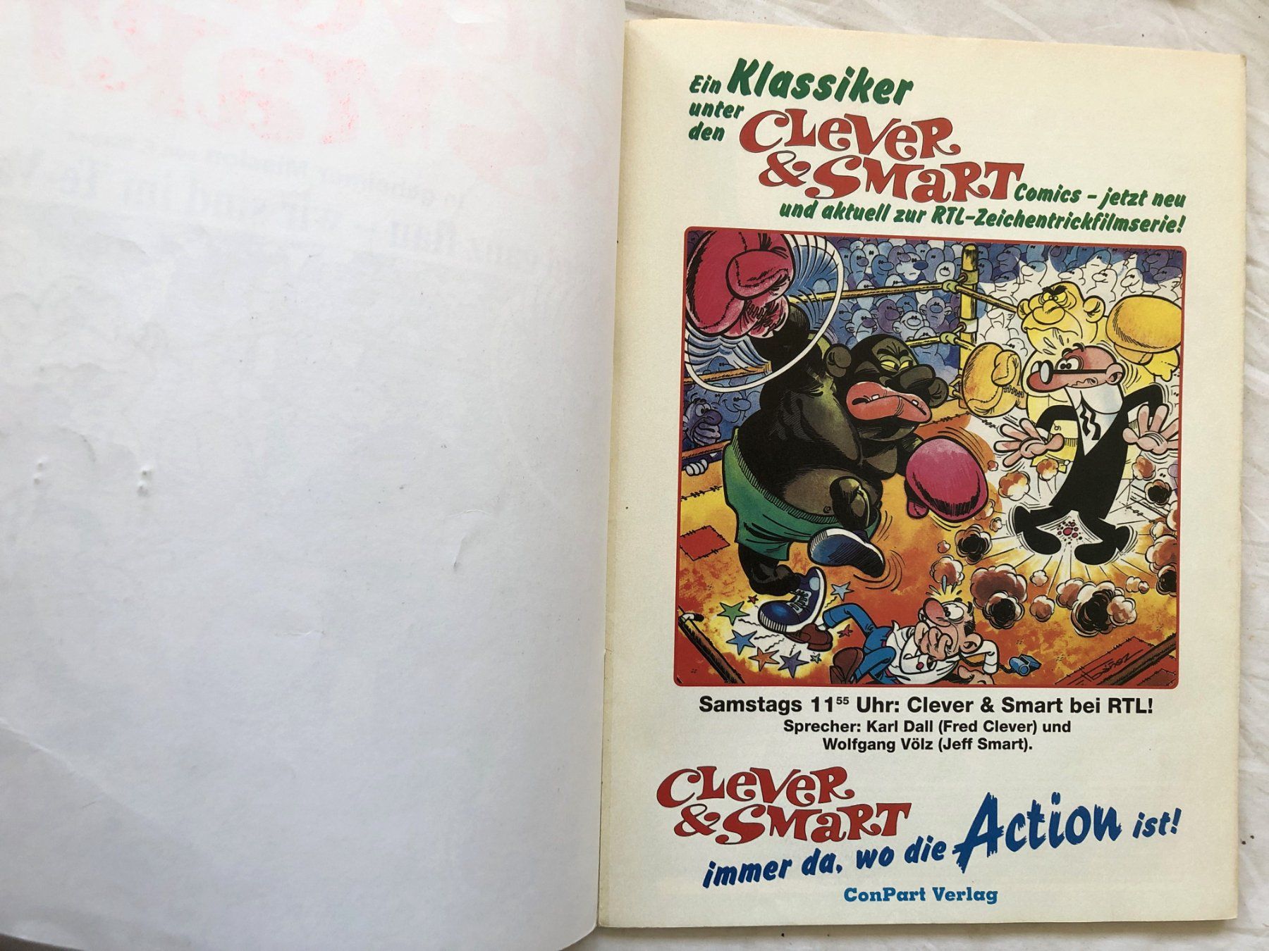 Fumetti: CLEVER&SMART - Nr.143 - 1.Auflage – Usato da Schaffhausen venduto da durruti 1