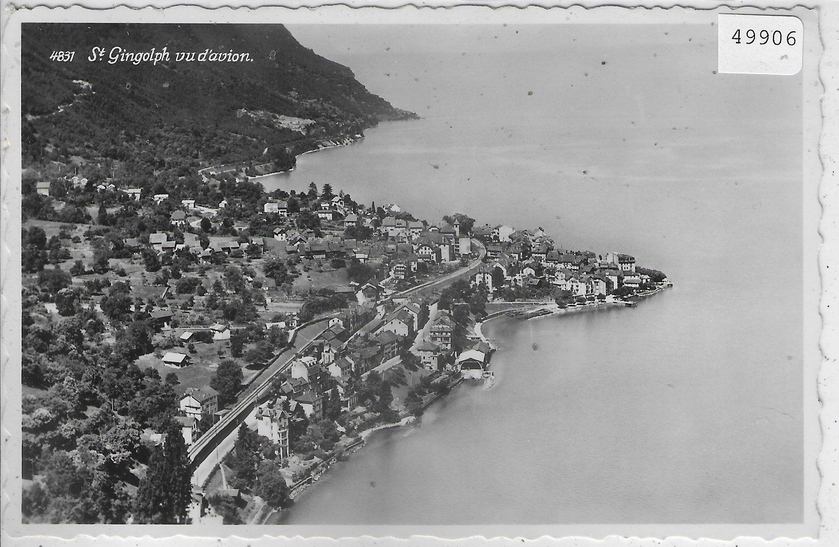 Cartes postales: St. Gingolph vu d'avion – D'occasion à Ettingen par Kartenplanet
