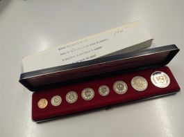 Münzsatz 1976 PP im Etui mit Karton