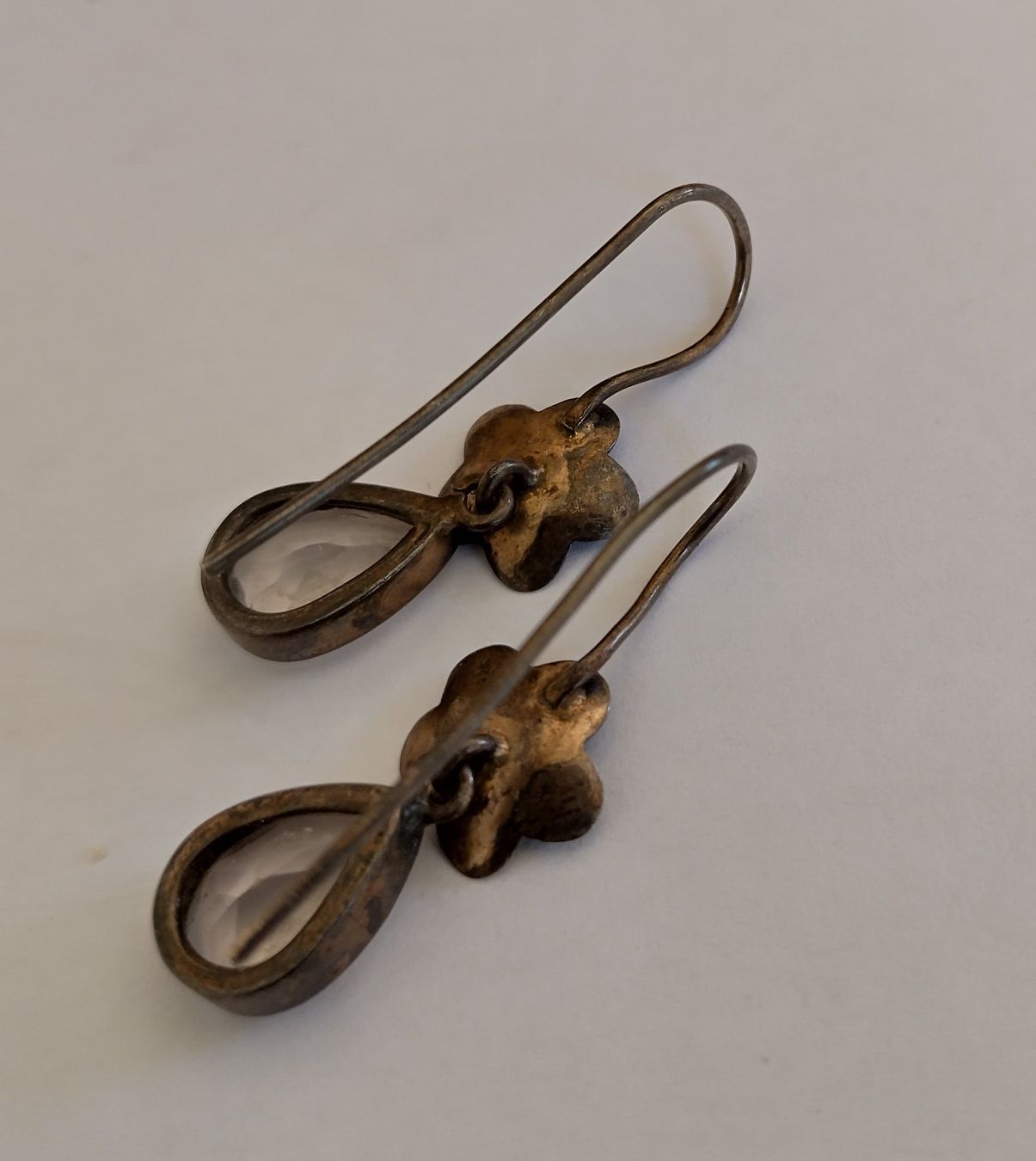 Orecchini pendenti & Orecchini a lobo: VINTAGE BLUMEN OHRRINGE IN SILBER 925 – Usato da Romanshorn venduto da Glitzer-Paradies 3