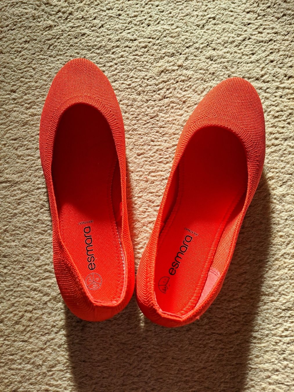 Scarpe da donna: rote Ballerinas Gr. 39 – Nuovo (secondo la descrizione) da Untersiggenthal venduto da Zehni8