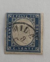 Stamp Italy Sardnia 1855