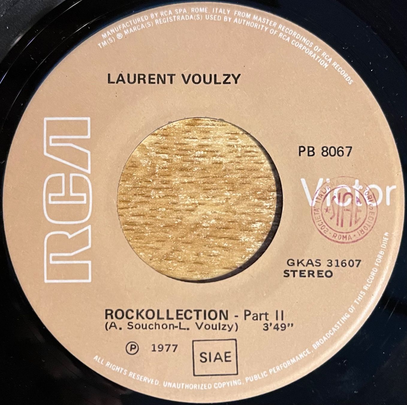 Dischi in vinile: LAURENT VOULZY - ROCKOLLECTION – Usato da Bussigny venduto da vinyl-pas-cher 3