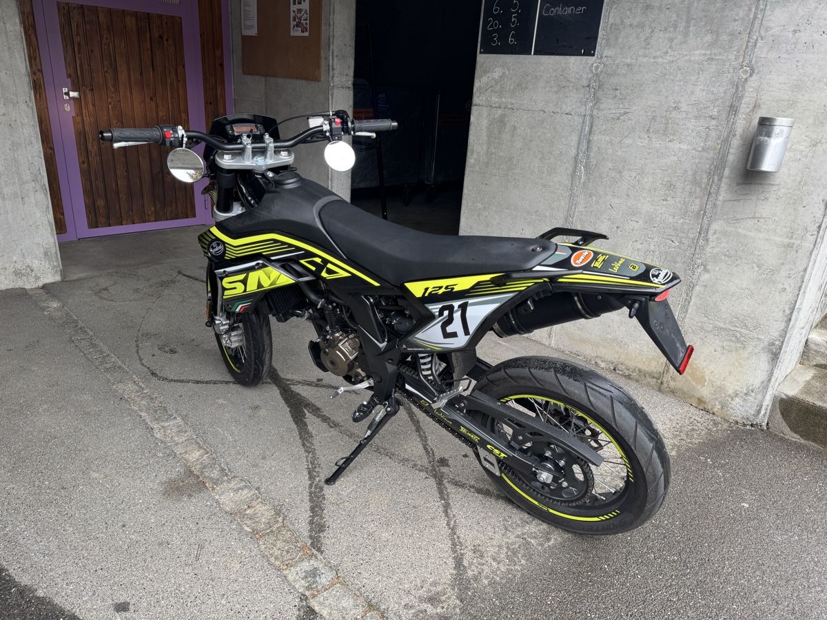 Mondial Strada: Mondial SMX 125 mit GPR Auspuff – Usato da Spiez venduto da Thalwalu 4