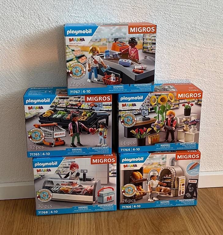 Playmobil Jouets: Playmobile Mania Migros – Neuf avec emballage d'origine à Pontresina par TED_23