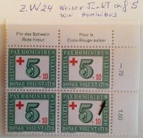 PL41) W24, Abart weisser Fleck auf dem S postfrisch