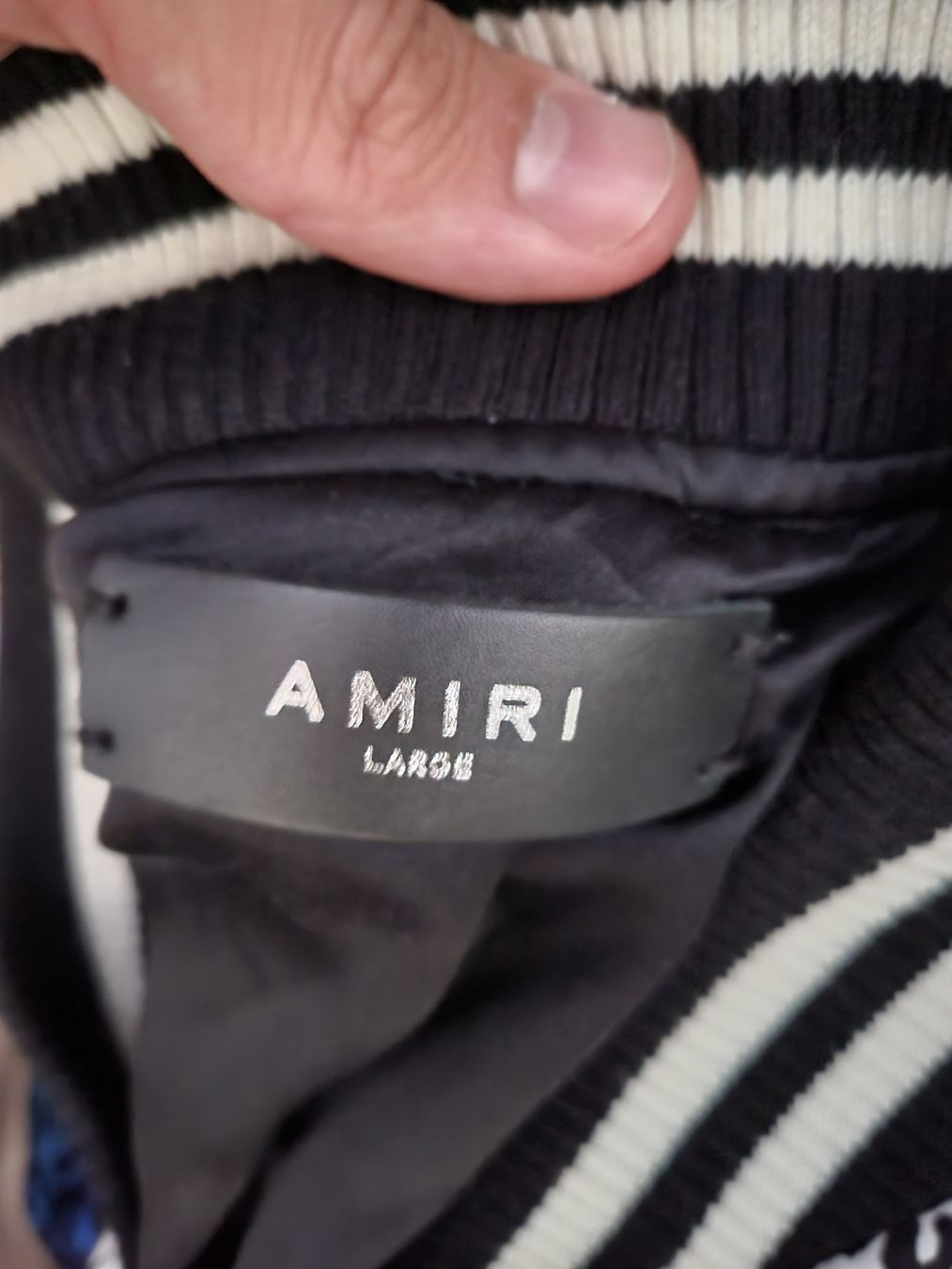 Vestes: Amiri Silk Rainbow Leopard Bomber Jacket L – Neuf (Voir description) à Basel par tec0cr3p 2
