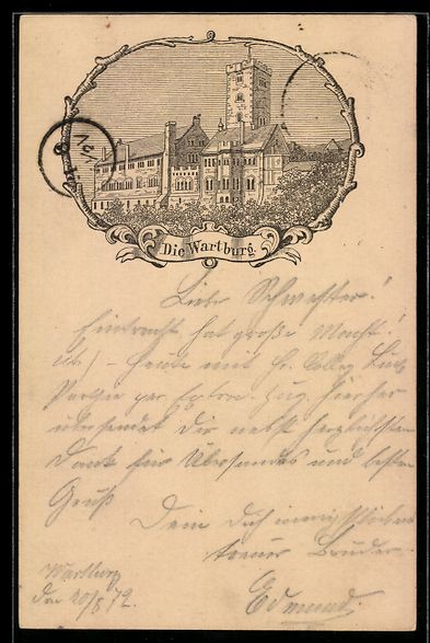 Entiers postaux: Vorläufer-Lithographie Ganzsache PP6 F1 – D'occasion à Berlin par bartko-reher