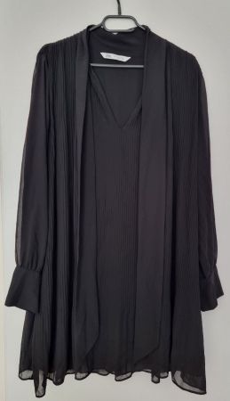 Longbluse, schw.,Gr.XL