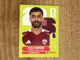 Panini FIFA World Cup 2026 Sticker Boualem Khoukhi QAT 6