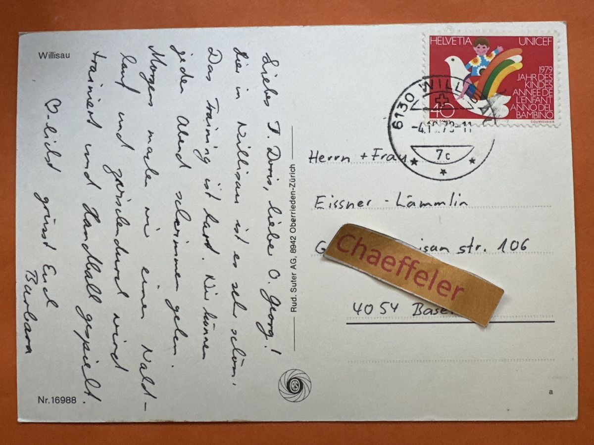 Cartoline postali: 1973 Willisau Hauptgasse Luzern – Usato da Zürich venduto da Chaeffeler 1