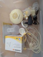Medela Swing Milchpumpe Set gebraucht mit viel Zubehör
