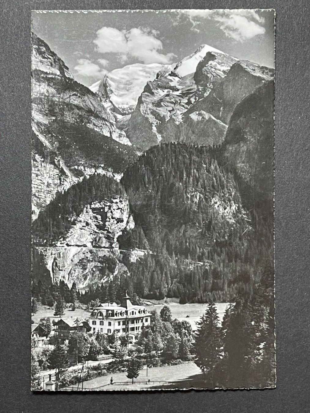 Ansichtskarten: Kandersteg, Parkhotel Gemmi – Gebraucht aus Steg VS von danwer74