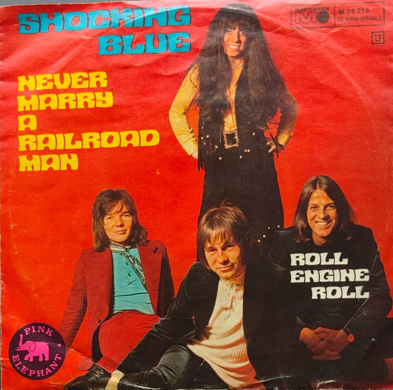 Dischi in vinile: Vinyl-Single Shocking Blue - Never Marry A Railroad Man – Usato da Langenthal venduto da Modo39