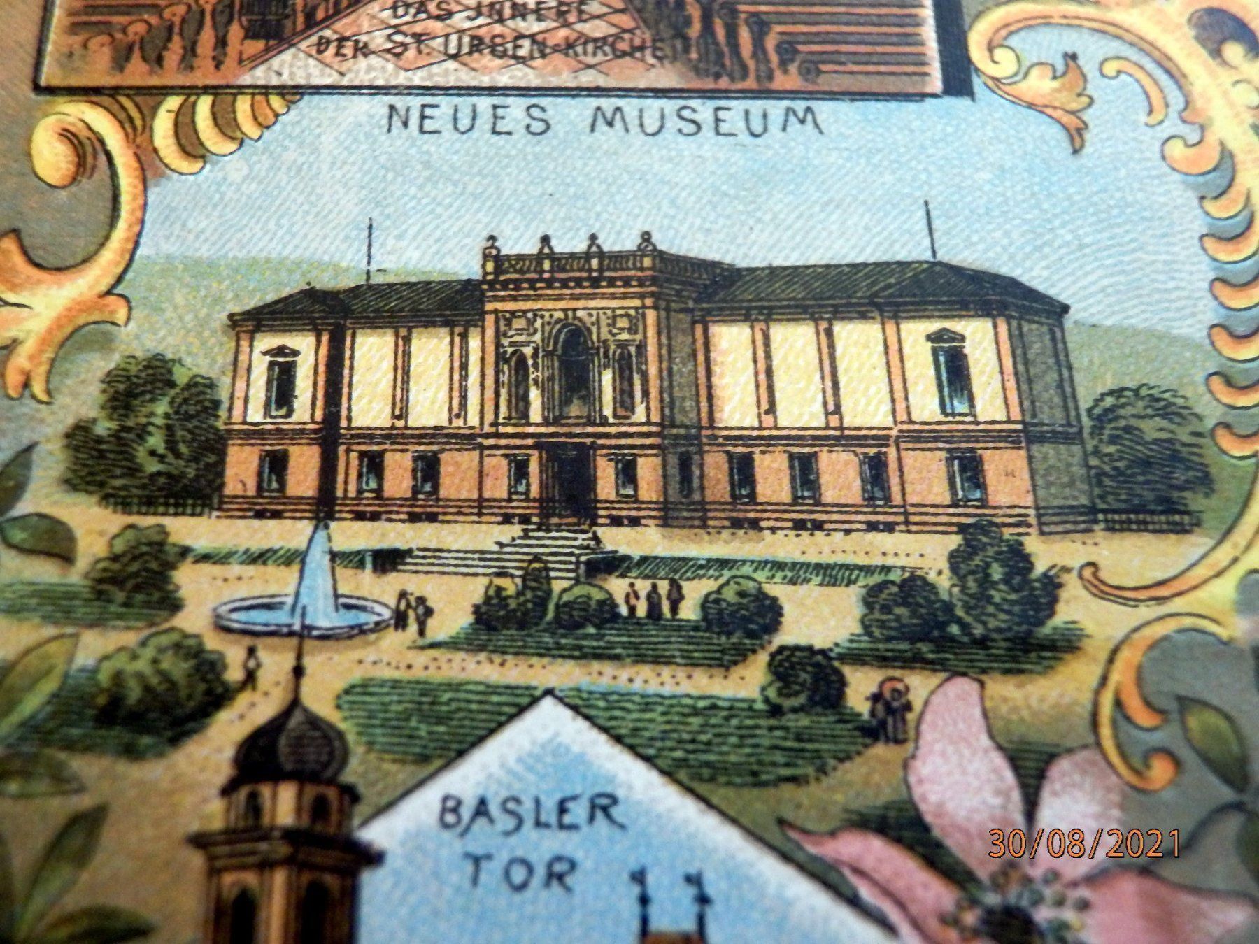 Cartoline postali: Litho. Gruss aus Solothurn, Osten 1998 – Usato da Ueberstorf venduto da dinbau 3